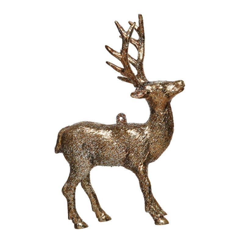 Brown Deer Hanging Ornament 14cm